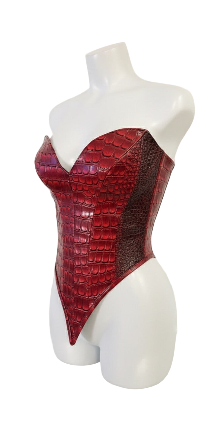 The Croc Bite Corset
